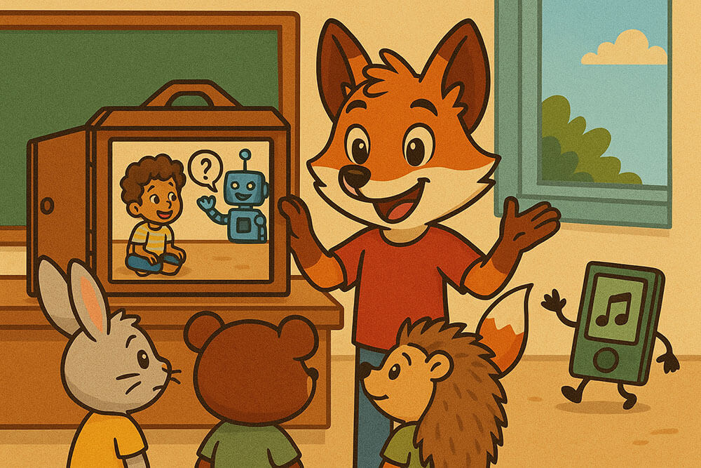 Rescue Fox - Clever mit Medien Gefahr im Internet