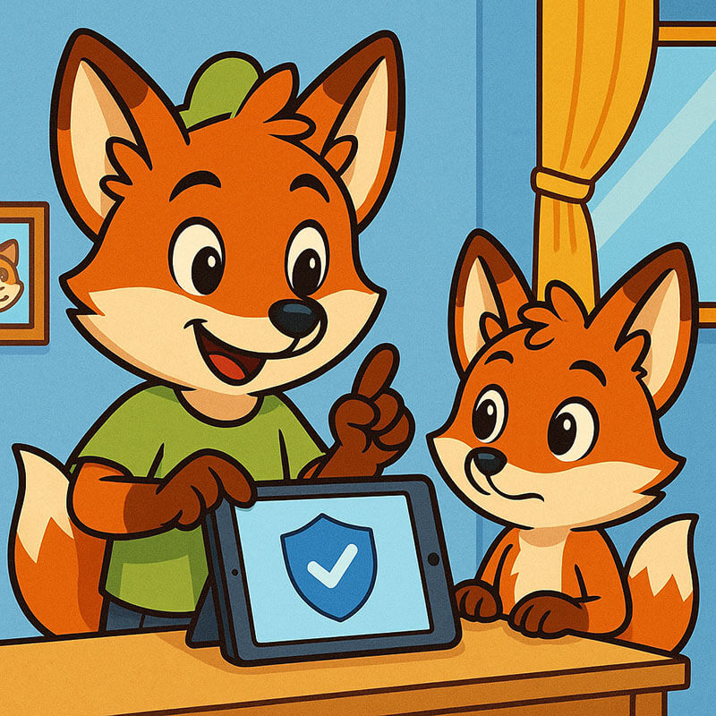 Rescue Fox - Clever mit Medien Sicherhit Rescue Fox - Clever mit Medien Sicherhit