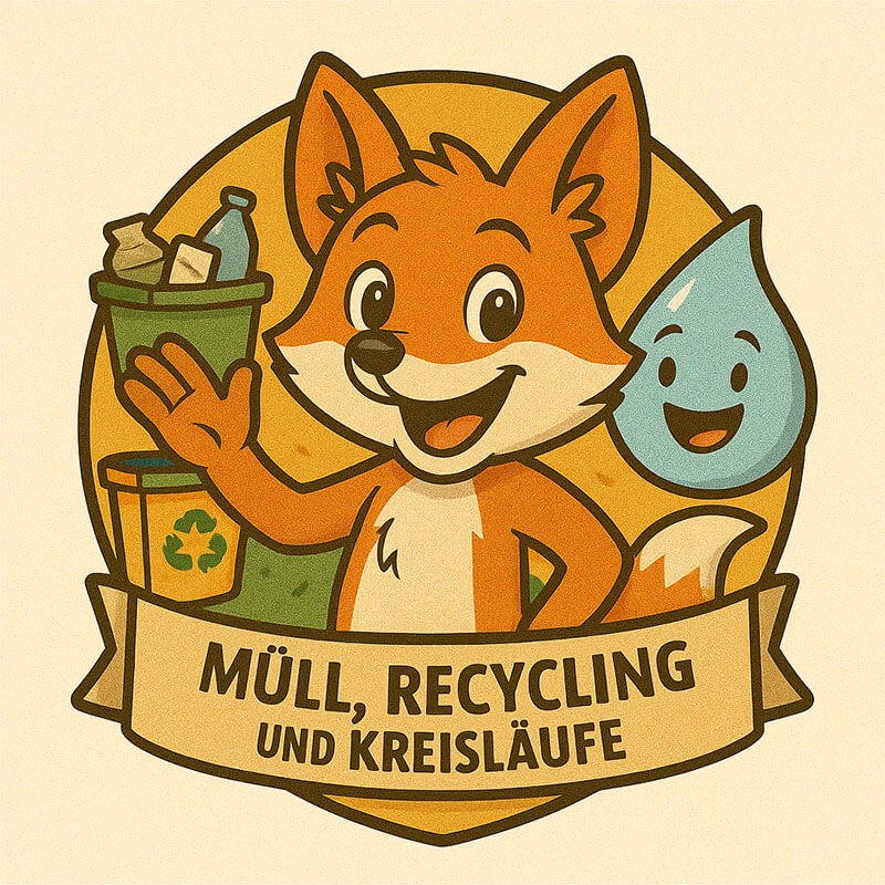 Rescue Fox - Wertvoll statt Wegwerf Logo Rescue Fox - Wertvoll statt Wegwerf Logo